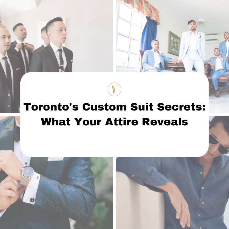 custom men's clothing report for 2024 for Toronto, Ontario